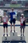 Haldenlauf M: 1: Jonas Barwinski, 2. Amanuel Desale, 3. Tobias Witte