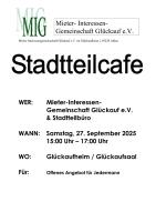 Stadtteilcafe startet wieder!